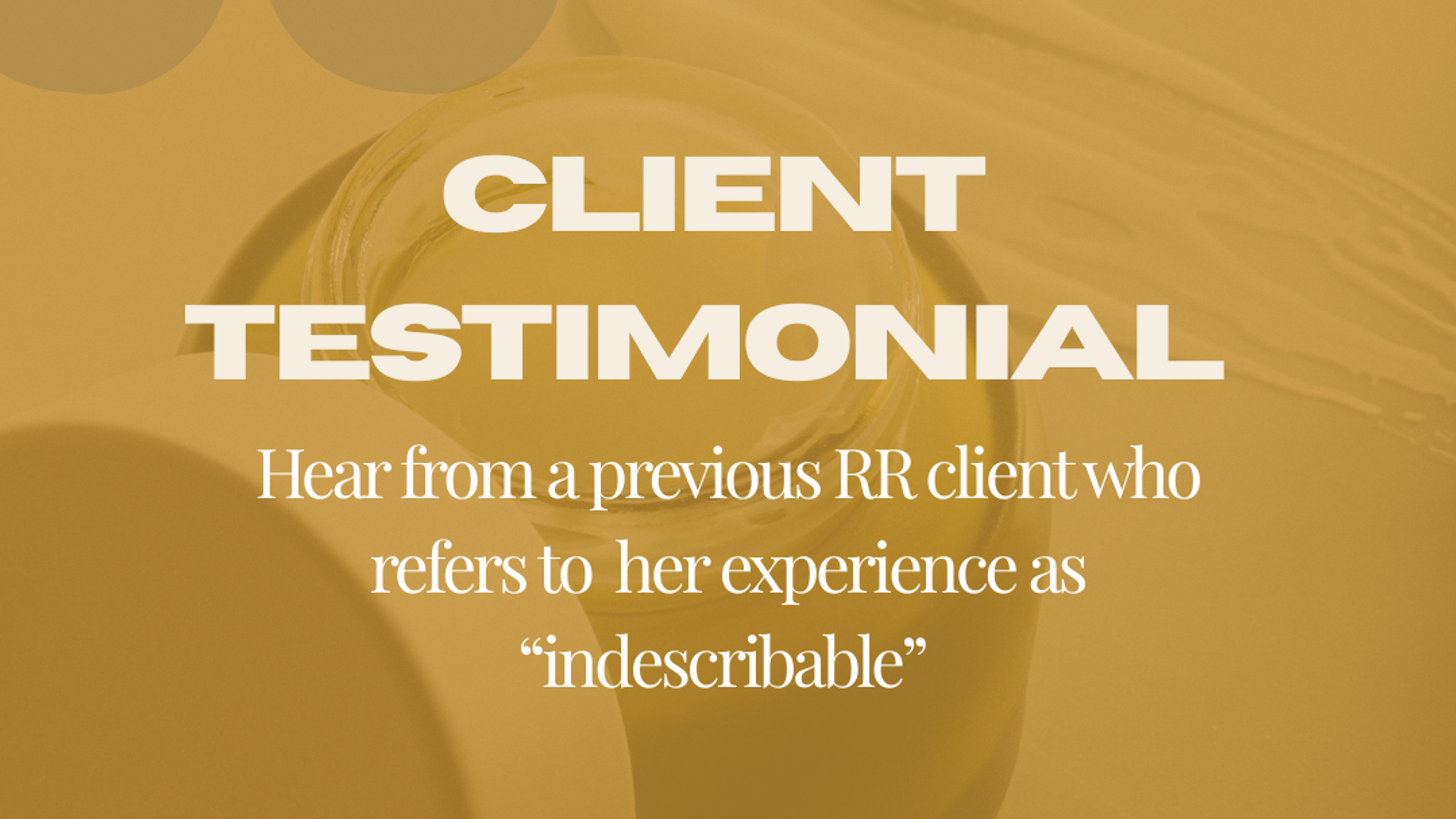 Rebirth Revolution Testimonial